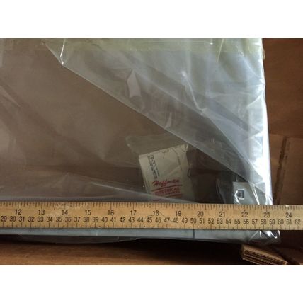 NEW PENTAIR X-PB166 HOFFMAN PLINTH BASE 100MM FITS 600X600MM STEEL/GRAY,AG