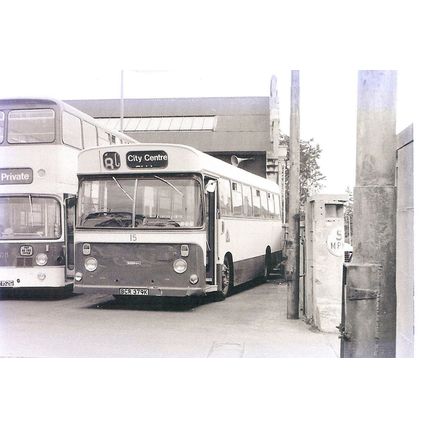 Black & White Photograph of Southampton Corporation Transport - BCR 379K