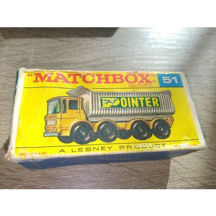 Matchbox - No51 8-Wheeler Truck and Original Box