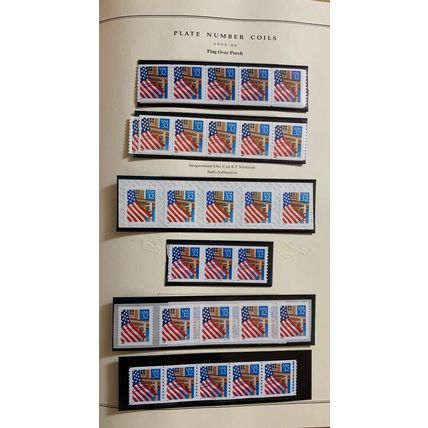 Collection Of Mostly PL# Coils In Album - Face Value $459.00+ - Stuart Katz