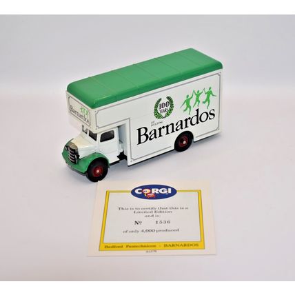 Corgi 97087 Bedford Pantechnicon 100 Years Of Helping Barnardos
