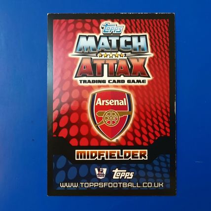 Aaron Ramsey 100 Club Topps Match Attax 2014-2015 Arsenal Hundred 14/15 # 453