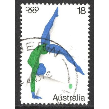 AUSTRALIA 1976: OLYMPIC GAMES MONTREAL - 18c GYMNASTICS USED (G6)