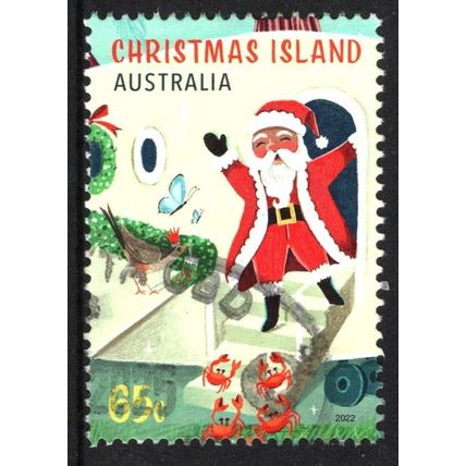 CHRISTMAS ISLAND 2022: CHRISTMAS - 65c USED (G6)
