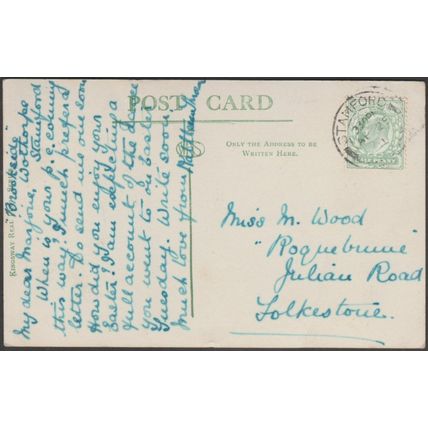 Bottle Lodges, Stamford, Cambridgeshire, 1911 - WH Smith RP Postcard