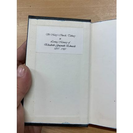 1969 THE BOOK OF COMMON PRAYER SMALL HARDBACK BOOK (P3)