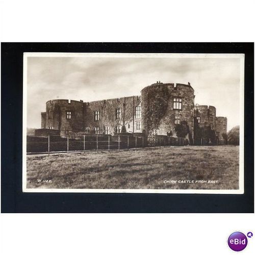 Wales CHIRK Castle Postcard by Valentine (W.1125)
