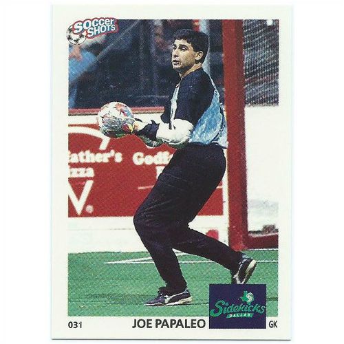 1991 Soccer Shots MSL - #031 - Joe Papaleo