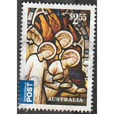 Australia 2014 Christmas $2.55 Value. Angels. (i) Very Fine Used