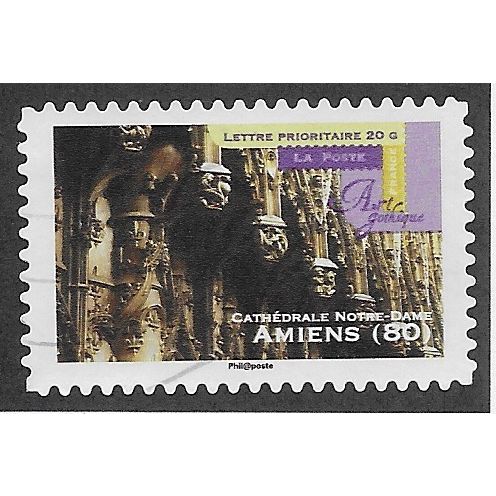 FRA 2011 (58c) 'GOTHIC ART - AMIENS 80' FINE USED (EBID56-578)