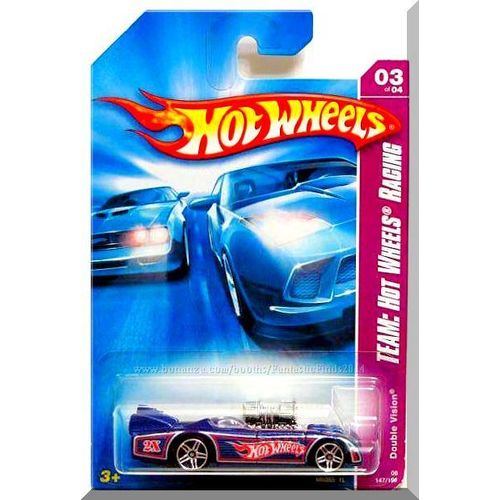Hot Wheels - Double Vision: Hot Wheels Racing #03/04 - #147/172 (2008) *Blue*