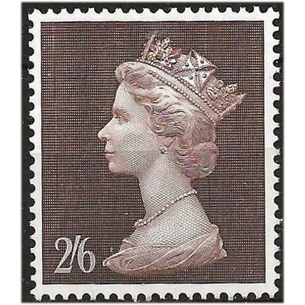 1969 SG787 2/6d Brown Unmounted Mint . .. .