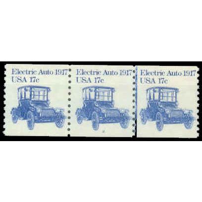 1906 17c Electric Auto Fine MNH Dry Gum PNC 2/3 G0393