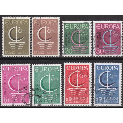EUROPA CEPT [Lot] 15 ( O/used ) CEPT ex 1966