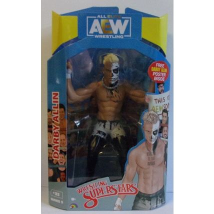 AEW WRESTLING SUPERSTARS ' DARBY ALLIN ' action figure