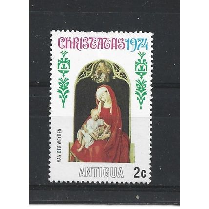 Antigua.SG415 2c Madonna and Child (Van der Weyden).Mounted Mint.Dec23