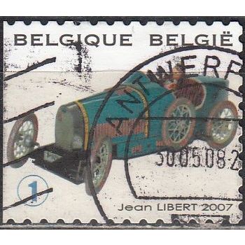 Belgique 2008 Michel 3801 O Cote (2008) 1.70 € Jouet Voiture de sport