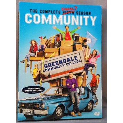 Community Complete 6th/Final Season DVD Sealed