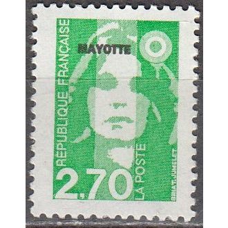 Mayotte 1997 Michel 26 Neuf ** Cote (2002) 1.80 € Marianne de Briat