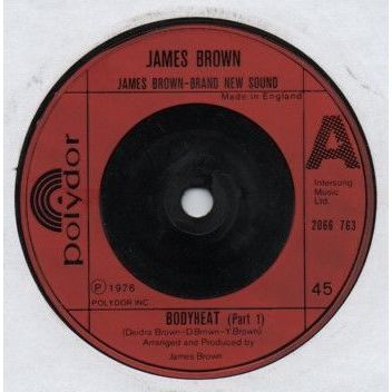 James Brown - Bodyheat Parts 1&2 1976 7" single vinyl record 2066763