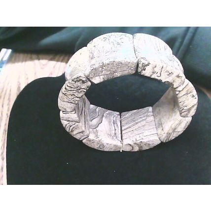 Wide Marble stone stretchy bracelets