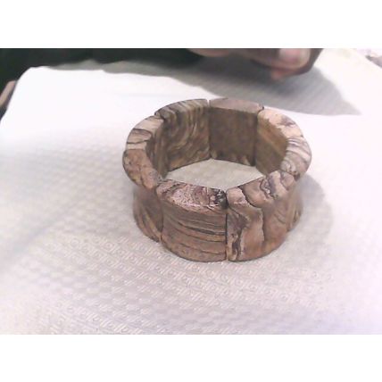 Wide Marble stone stretchy bracelets