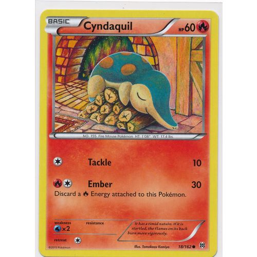 Pokemon XY BREAKThrough #018/162 Cyndaquil