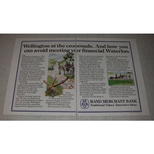 1987 Rand Merchant Bank Ad - Wellington at the crossroads