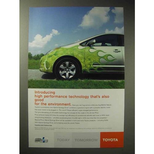 2004 Toyota Hybrid Synergy Drive Car Ad - Environment