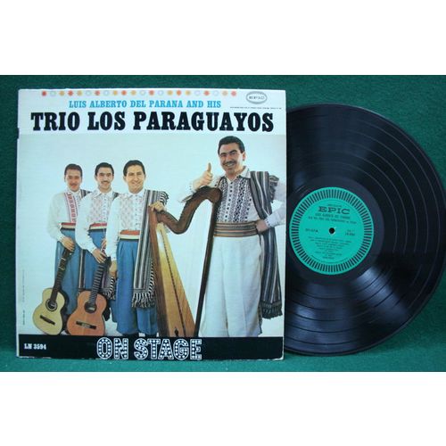 Luis Alberto del Parana & Trio Los Paraguayos - On Stage - LN 3594 - EX-