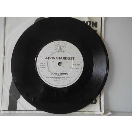 7".1981. ALVIN STARDUST, PRETEND ,STIFF BUY 124. GOOSEBUMPS. NEAR MINT