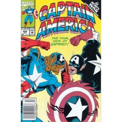 Captain America (Vol 1) # 408 VFN+ ORIG US COMICS