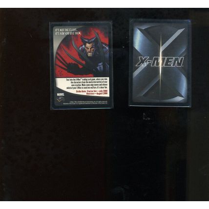 2000 Marvel X-Men Wolverine #20 Foil TCG Wizards of the Coast Trading Card NM