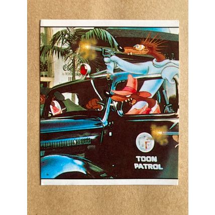 Who Framed Roger Rabbit Sticker # 132 (B) unused 1988 Panini Disney