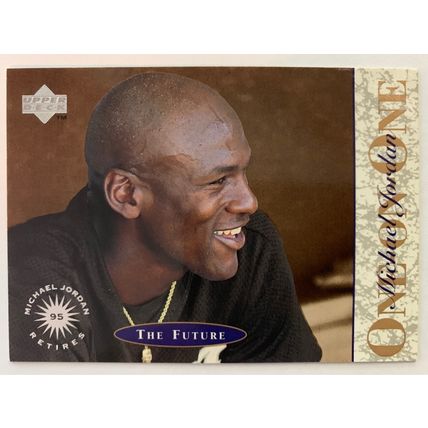 1995 Upper Deck Minors Michael Jordan One On One #10 Michael Jordan/The Future