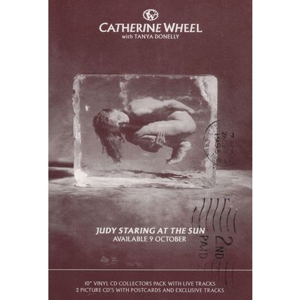Catherine Wheel Tanya Donelly Pop Group CD Advertising Postcard