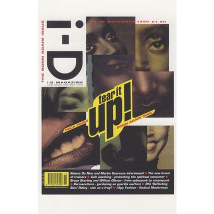 Mica Paris Born Again Soul Music Tear It Up 1990 Magazine Postcard