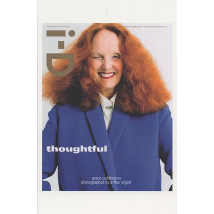 Grace Coddington Vogue Magazine Director Welsh Model Postcard