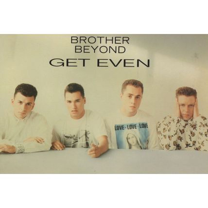 Brother Beyond Get Even Postcard