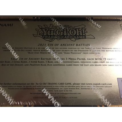 NEW Sealed Yu-Gi Oh Gold Tin - 54 Cards