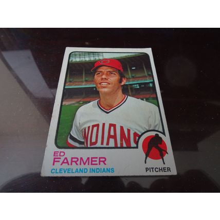 1973 Topps Card # 272 Ed Farmer Very Good (3) Cleveland Indians