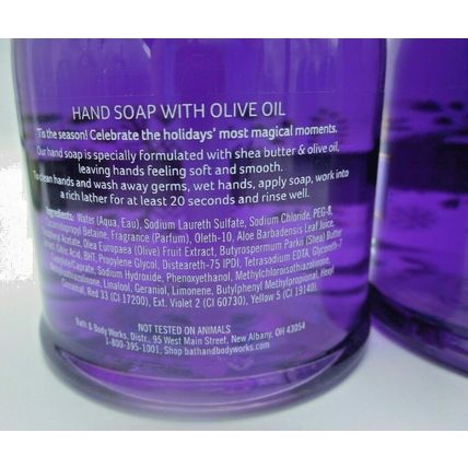 2 Bath & Body Works shea butter Olive Oil Hand Soap 13.3 oz French Lavender