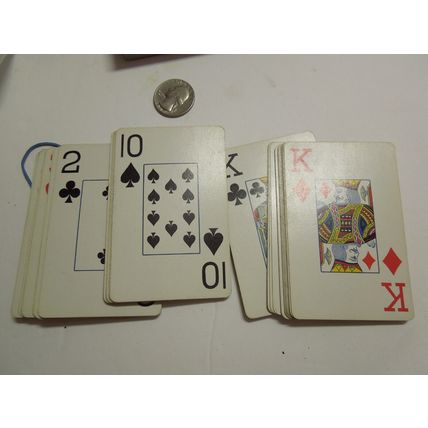 Classics Collection Double Deck Plastic Coated Playing Cards Comic Covers