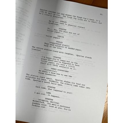 Demolition Man Script- 127 Pages Long- Full Script Reprint- Demolition Man Movie