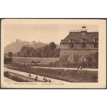 Colombier Militaire, Besançon-les-Bains, c.1930s - Braun & Cie CPSM