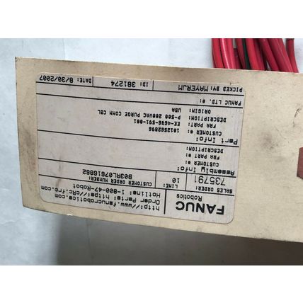 NEW FANUC EE-4696-591-001 PO# 430549 RAIL PRG UNIT1 TB1 DIVER PLC CABLE,P-500,SI
