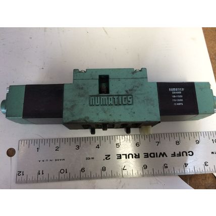 NEW OLD NUMATICS PNEUMATIC SOLENOID VALVE 150 PSIG,A12SS400K 120/50, 228-690B,BQ