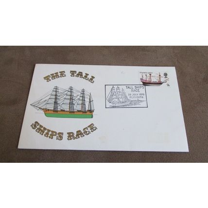 1970 GB Cover - Tall Ships Race - Plymouth, Devon