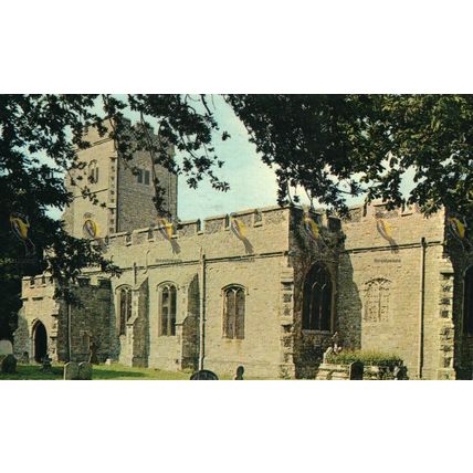 Parish Church, Eastchurch, Isle Of Sheppey, Kent, Postcard 1953