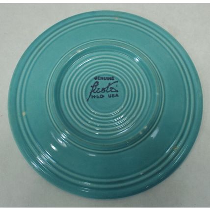 Vintage Fiesta Fiestaware Blue 7 1/4" Plate 1950's